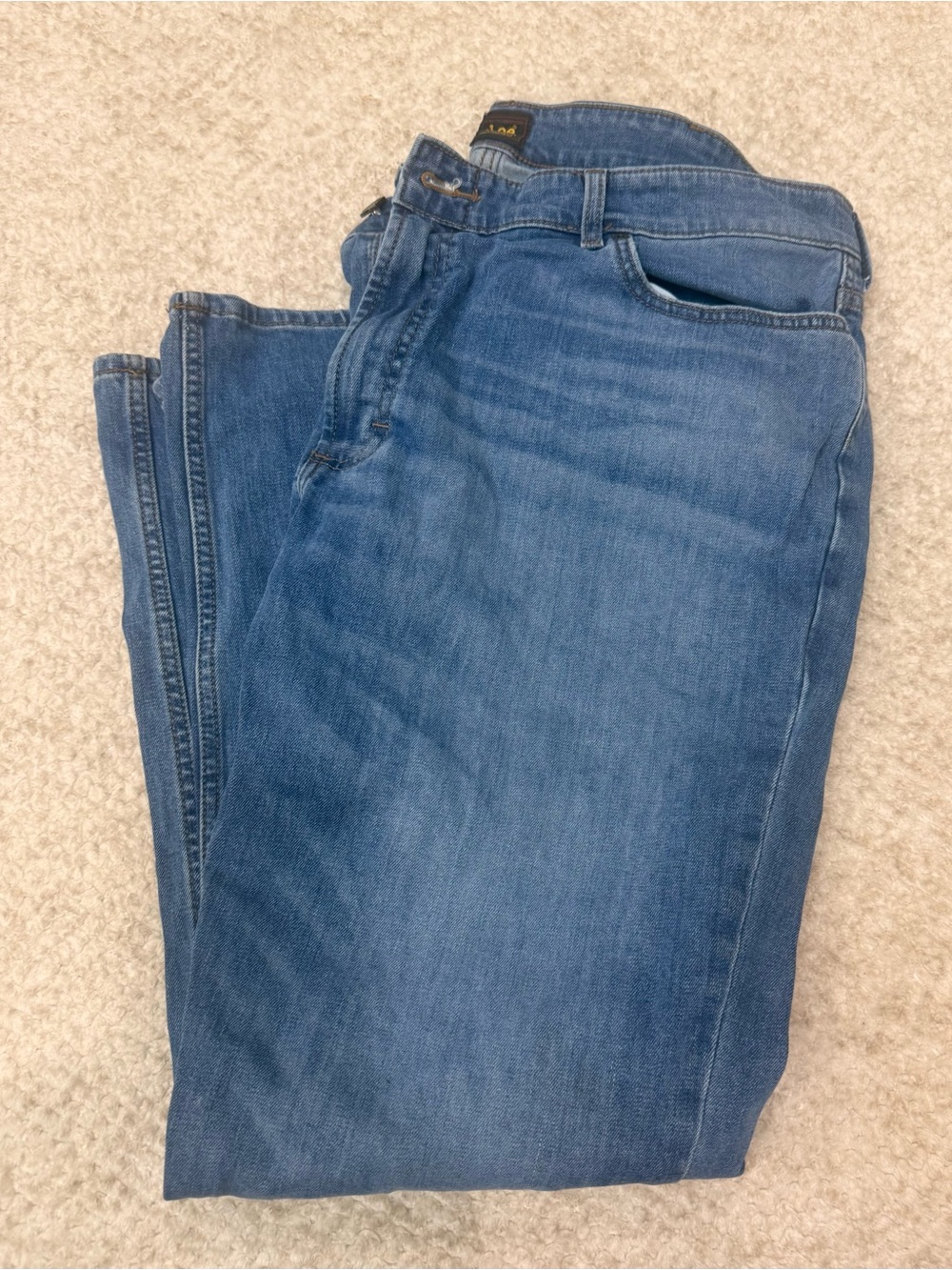 Lee Men's Slim Straight Jeans - Medium Blue